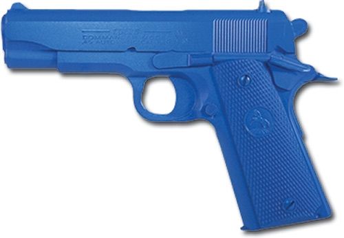 Blueguns Colt  Commander Training Guns Not Weighted No Light/Laser Attachment Pistol Blue - Blueguns