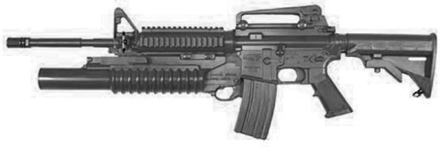 Blueguns Colt M4 Training Guns Not Weighted No Light/Laser Attachment Rifle Black Closed Stock - Blueguns