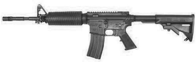 Blueguns Colt M4 Training Guns Not Weighted No Light/Laser Attachment Rifle Black Flat Top Closed Stock - Blueguns