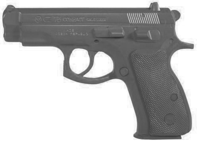 Blueguns CZ 75 Compact Training Guns Weighted No Light/Laser Attachment Handgun Black - Blueguns