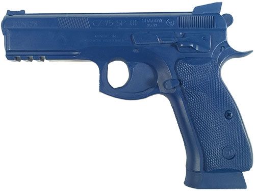 Blueguns CZ 75 SP-01 Shadow Training Guns Not Weighted No Light/Laser Attachment Handgun Blue - Blueguns