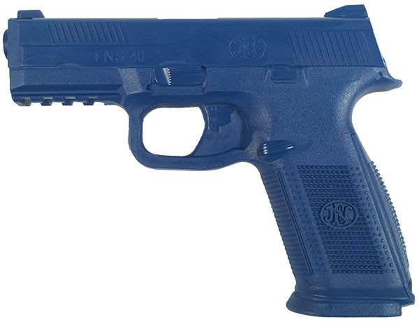 Blueguns FN Herstal FNS-40 Training Guns Not Weighted No Light/Laser Attachment Handgun Blue - Blueguns