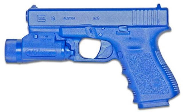 Blueguns Glock 19 23 32 Training Guns Unweighted M5 Tactical Light Handgun Blue - Blueguns