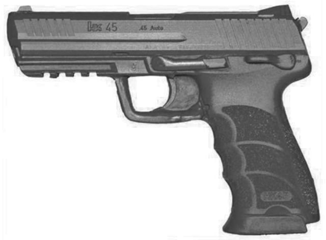 Blueguns Heckler & Koch HK45 Training Guns Not Weighted No Light/Laser Attachment Handgun Black - Blueguns