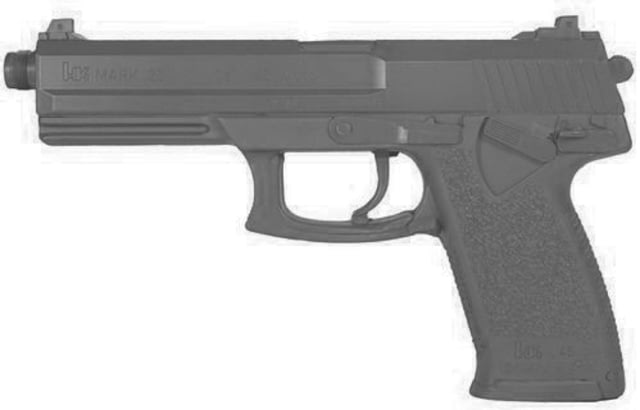 Blueguns Heckler & Koch Mark 23 Training Guns Weighted No Light/Laser Attachment Handgun Black - Blueguns