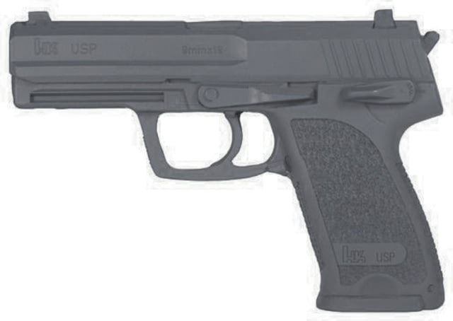 Blueguns Heckler & Koch USP 9mm Training Guns Weighted No Light/Laser Attachment Handgun Black - Blueguns