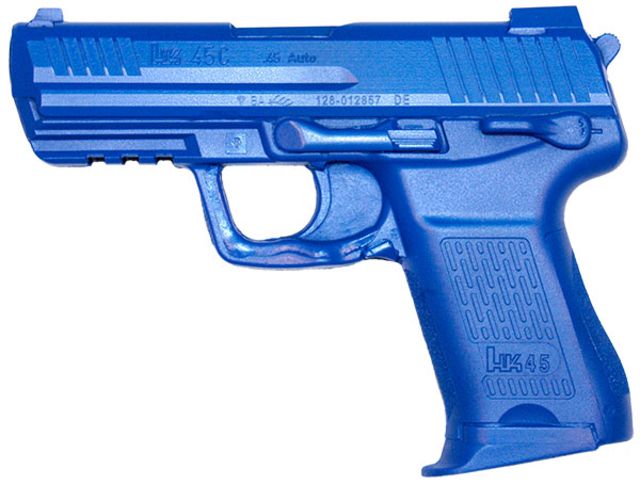 Blueguns Heckler & Koch HK45 Compact Training Guns Not Weighted No Light/Laser Attachment Handgun Blue - Blueguns