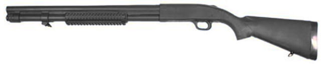 Blueguns Mossberg Model 590A1 Training Guns Weighted No Light/Laser Attachment Shotgun Black w/20" Barrel Fwd Rail - Blueguns