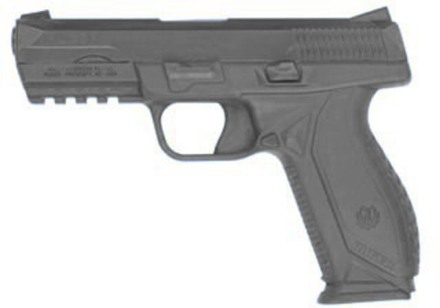Blueguns Ruger American Pistol 9mm Training Guns Not Weighted No Light/Laser Attachment Handgun Black - Blueguns