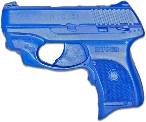 Blueguns Ruger LC9 Training Guns Not Weighted Crimson Trace CTC Laserguard Handgun w/C.T. Laserguard Blue - Blueguns