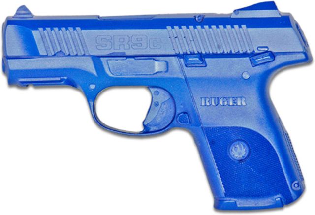 Blueguns Ruger SR9 Compact Training Guns Unweighted w/o Light/Laser Attachment Handgun Blue - Blueguns