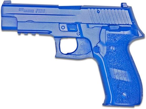 Blueguns SIG Sauer P226 DAK Training Guns Not Weighted No Light/Laser Attachment Handgun Rails Blue - Blueguns