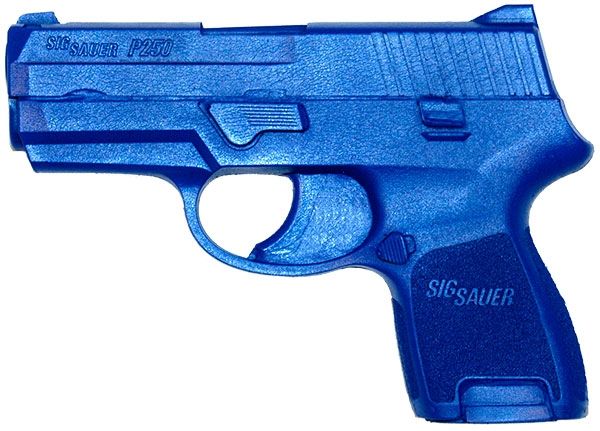 Blueguns SIG Sauer P250 Subcompact Training Guns Not Weighted No Light/Laser Attachment Handgun Blue - Blueguns