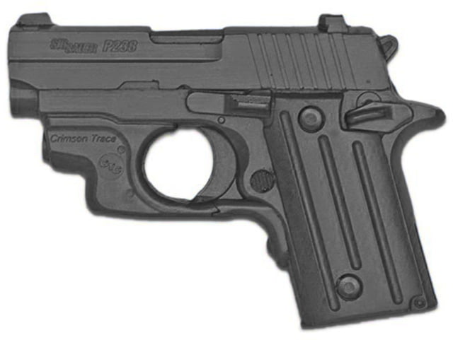 Blueguns SIG Sauer P238 Training Guns Weighted Crimson Trace CTC Laserguard Handgun Black - Blueguns