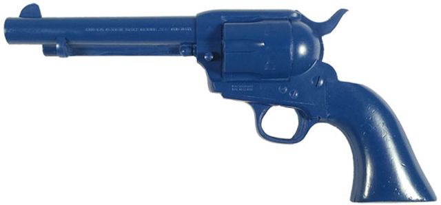 Blueguns Universal Single Action Revolver Training Guns Not Weighted No Light/Laser Attachment Revolver w/5.5in Barrel Blue - Blueguns