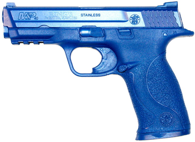 Blueguns Smith & Wesson M&P 40 Training Guns Unweighted w/o Light/Laser Attachment Handgun Small Backstrap Blue - Blueguns