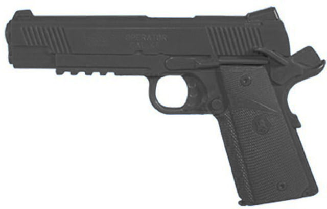 Blueguns Springfield Armory 1911 Champion Operator .45 ACP Training Guns Weighted No Light/Laser Attachment Handgun Black - Blueguns