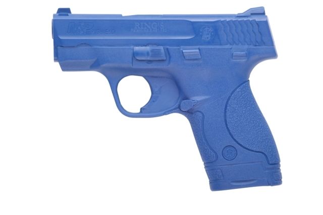Blueguns Smith & Wesson M&P 45 Shield Training Guns Not Weighted No Light/Laser Attachment Handgun w/ Thumb Safety Blue - Blueguns