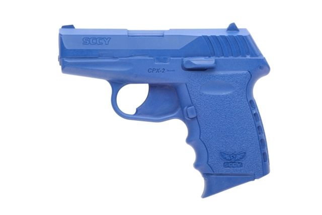 Blueguns SCCY SCCY CPX-2 Training Guns Not Weighted No Light/Laser Attachment Handgun Blue - Blueguns