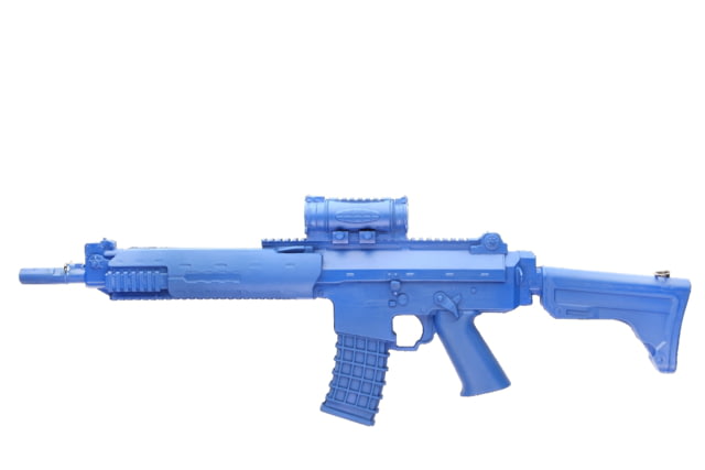 Blueguns Universal AK5C Training Guns Unweighted w/o Light/Laser Attachment Rifle w/Aimpoint Sight Blue - Blueguns