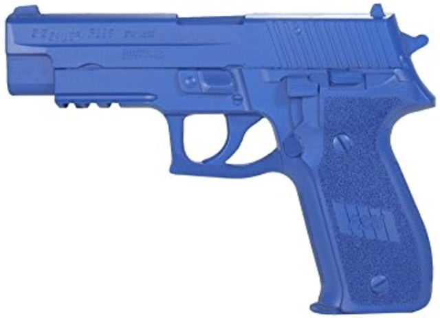 Blueguns SIG Sauer SG 553 Training Guns Not Weighted No Light/Laser Attachment Rifle Closed Stock Blue - Blueguns