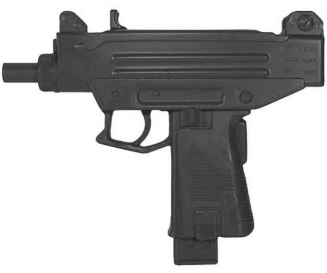 Blueguns Uzi Pistol Training Guns Not Weighted No Light/Laser Attachment Rifle Black - Blueguns