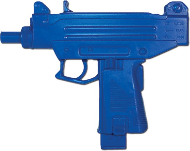 Blueguns Uzi Pistol Training Guns Not Weighted No Light/Laser Attachment Rifle Blue - Blueguns