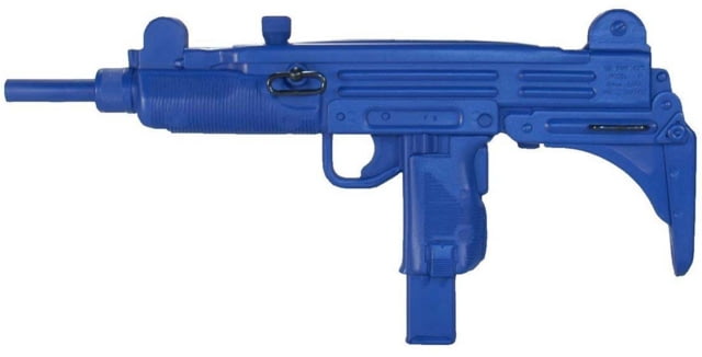 Blueguns Uzi Submachine Gun Training Guns Weighted No Light/Laser Attachment Rifle Blue - Blueguns