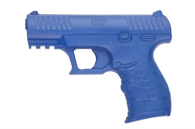 Blueguns Walther CCP Training Guns Unweighted w/o Light/Laser Attachment Handgun Blue - Blueguns