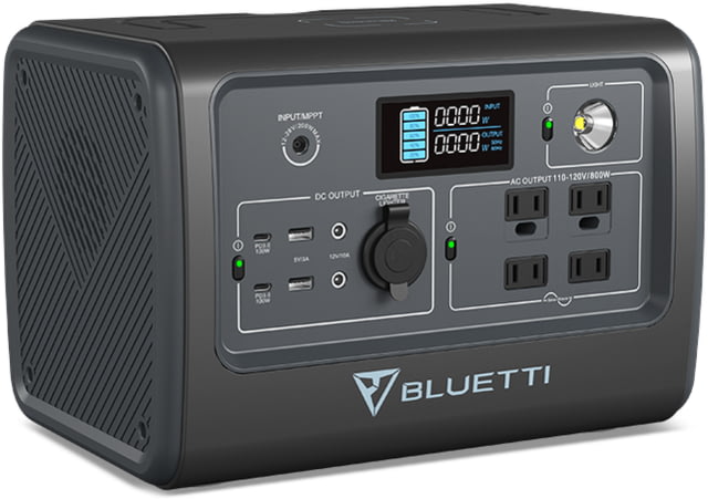 BLUETTI EB70S Portable Power Station, 800W 716Wh, Gray, EB70S-US-GY-BL-00