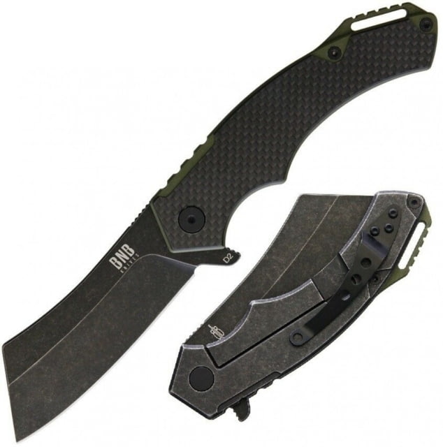 BucknBear BNB- EDC Cleaver Folding Knife - Bucknbear