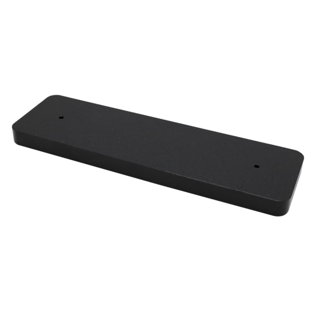 Boat Zone Transducer Plate - 12in Black - Boat Zone