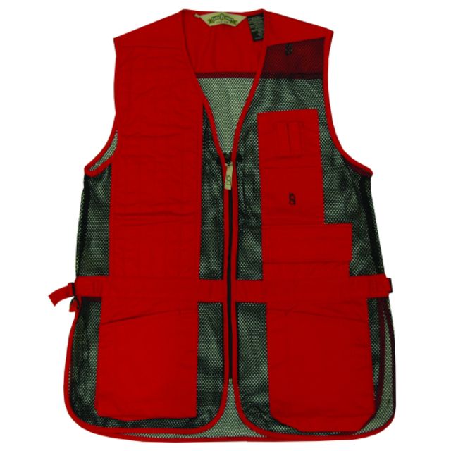 Bob Allen 240M Shooting Vest LH Red 3XL - Bob Allen