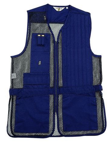 Bob Allen 240M Shooting Vest LH Navy M - Bob Allen