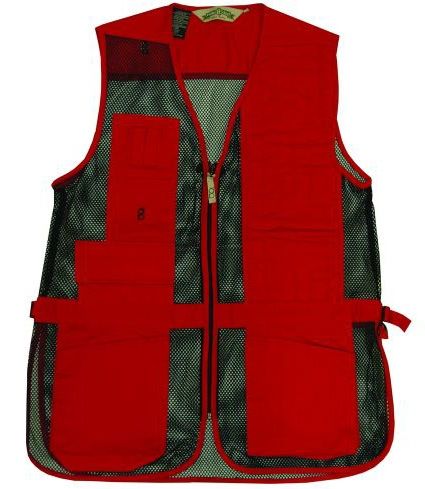 Bob Allen 240M Shooting Vest LH Red 4XL