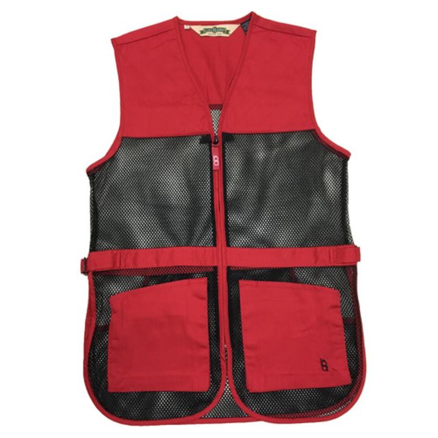 Bob Allen Full Mesh Dual Pad Shooting Vest Red 3XL - Bob Allen