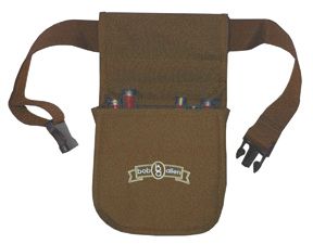 Bob Allen Team Series Divided Shell Pouch w/ Belt Brass One Size - Bob Allen