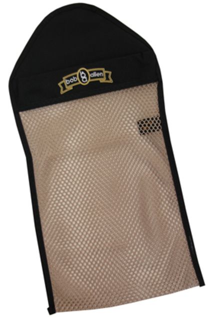 Bob Allen Mesh Empties Shell Pouch w/ Clip Black One Size - Bob Allen