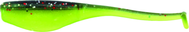Bobby Garland Baby Shad SwimR Soft Bait 15 2 1/4in Licorice/Chartreuse Pearl
