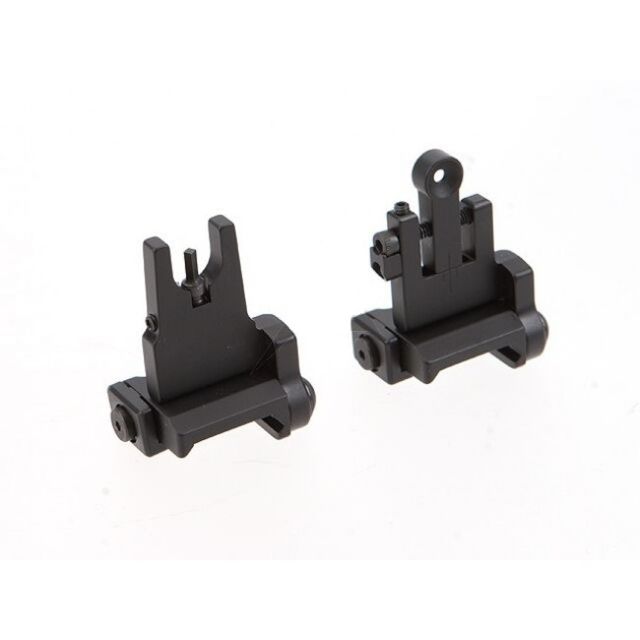 USED Bobro Engineering Lowrider B.U.I.S. Sight Set Black  EDEMO1 Condition Parts Only/Salvage Defective - Bobro Engineering