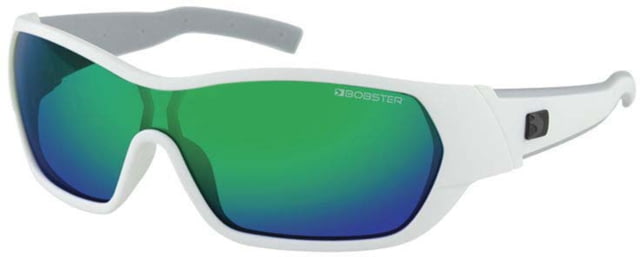 Bobster Bobster Aria Sunglasses Matte White Blue/Green Lens - Bobster