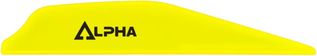 Bohning Alpha AR1250 Vane 2.8in Neon Yellow 36pk