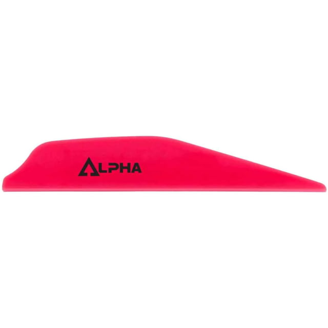 Bohning Alpha Vanes 100 Pack Hot Pink - Bohning