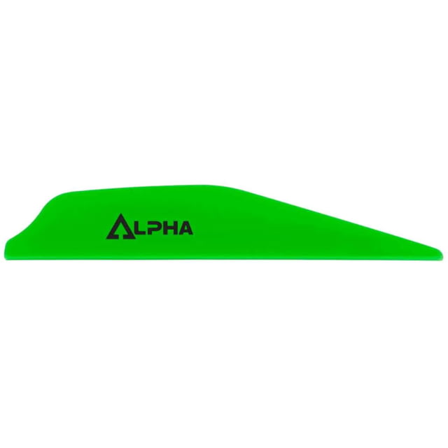 Bohning Alpha Vanes 100 Pack Neon Green - Bohning