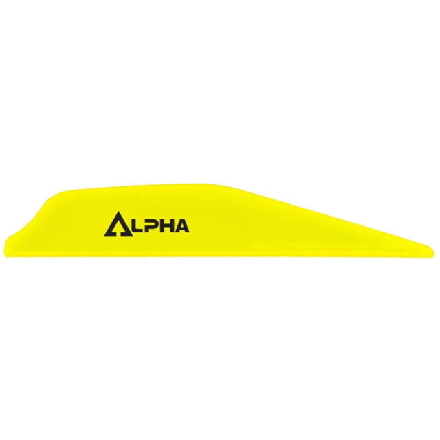 Bohning Alpha Vanes 100 Pack Neon Yellow