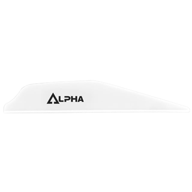 Bohning Alpha Vanes 100 Pack White