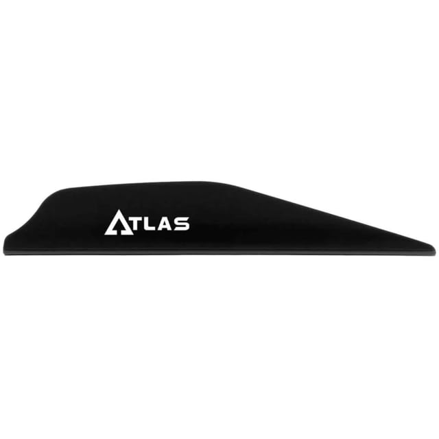 Bohning Atlas Vanes 100 Pack Black - Bohning