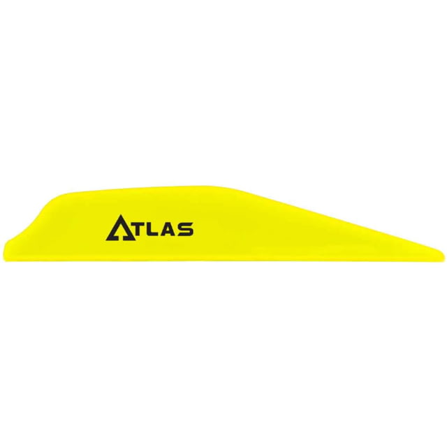 Bohning Atlas Vanes 100 Pack Neon Yellow - Bohning