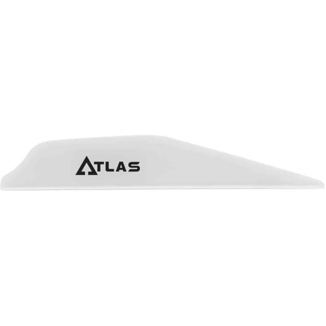 Bohning Atlas Vanes 100 Pack White - Bohning