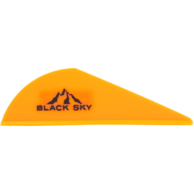 Bohning Black Sky Vane 1501343 Neon Orange - Bohning
